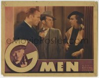 9k456 G-MEN LC 1935 Margaret Lindsay watches Robert Armstrong roughing up Raymond Hatton!