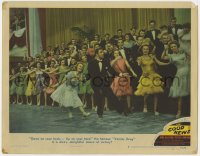 9k476 GOOD NEWS LC #3 1947 June Allyson, Peter Lawford & others dance to Varsity Drag!