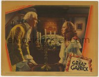 9k482 GREAT GARRICK LC 1937 great c/u of Brian Aherne & pretty Olivia De Havilland, James Whale!