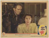 9k487 GUY NAMED JOE LC #4 1944 angel Spencer Tracy tells sweetheart Irene Dunne to live her life!