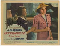 9k533 INTERMEZZO LC 1939 pretty Edna Best pleads with Ingrid Bergman wearing hat!