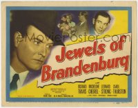 9k102 JEWELS OF BRANDENBURG TC 1947 Richard Travis has to stop a gang from reviving the Nazi party!