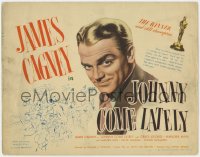 9k105 JOHNNY COME LATELY TC 1943 James Cagney is a newspaperman/hobo helping an old lady!