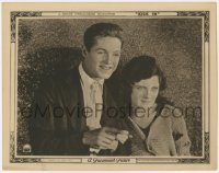 9k560 KICK IN LC 1922 great close up of pretty May McAvoy & Gareth Hughes, both smiling!