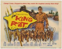 9k111 KING RAT TC 1965 George Segal & Tom Courtenay, James Clavell, World War II POWs!