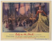 9k577 LADY IN THE DARK LC #5 1944 great image of sexy Ginger Rogers in flowing dress, Moss Hart!