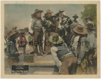 9k578 LAST OF THE DUANES LC 1924 men ask little girl if they should punish Tom Mix, Zane Grey!