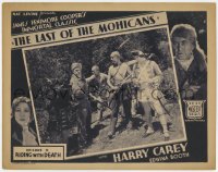 9k579 LAST OF THE MOHICANS chapter 4 LC 1932 Harry Carey as Hawkeye, Riding With Death, serial!