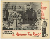 9k583 LESSON IN LOVE LC 1960 Gunnar Bjornstrand, Eva Dahlbeck, directed by Ingmar Bergman!
