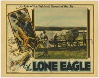 9k602 LONE EAGLE LC 1927 WWI English RAF pilots in an epic of the fighting heroes of the air!