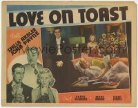 9k621 LOVE ON TOAST other company LC 1937 Stella Adler in rare film appearances, John Payne