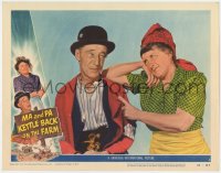 9k628 MA & PA KETTLE BACK ON THE FARM LC #4 1951 great close up of Marjorie Main & Percy Kilbride!
