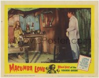 9k629 MACUMBA LOVE LC #8 1960 Walter Reed visits witch doctor Ruth de Souza in her hut!
