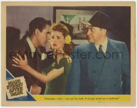 9k635 MAIN STREET AFTER DARK LC 1945 Edward Arnold threatens to put Tom Trout back in jail!