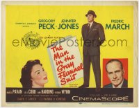 9k127 MAN IN THE GRAY FLANNEL SUIT TC 1956 Gregory Peck, Jennifer Jones, Fredric March!