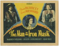 9k128 MAN IN THE IRON MASK Other Company TC 1939 Louis Hayward & sexy Joan Bennett, different!