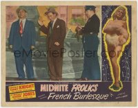 9k656 MIDNITE FROLICS LC #2 1949 rollicking frolicking French Burlesque, a riot of mirth & comedy!