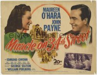 9k132 MIRACLE ON 34th STREET TC 1947 Maureen O'Hara, John Payne, Edmund Gwenn, Natalie Wood!