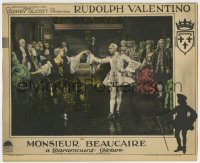 9k663 MONSIEUR BEAUCAIRE LC 1924 Rudolph Valentino dancing with pretty Bebe Daniels at fancy ball!