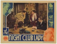 9k680 NIGHT CLUB LADY LC 1932 Adolphe Menjou & Ruthelma Stevens stare at restrained man, ultra rare!