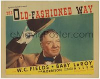 9k693 OLD-FASHIONED WAY LC 1934 great portrait of W.C. Fields doffing his hat, ultra rare!