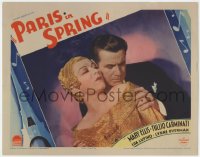 9k708 PARIS IN SPRING LC 1935 best romantic close up of Mary Ellis & Tullio Carminati!