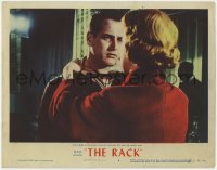 9k743 RACK LC #6 1956 Anne Francis saw wonderful new star Paul Newman for what he really was!