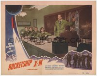 9k776 ROCKETSHIP X-M LC #6 1950 Lloyd Bridges Osa Massen, John Emery & Beery at mission briefing!