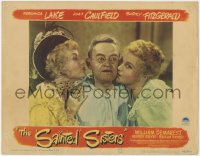 9k792 SAINTED SISTERS LC #5 1948 Barry Fitzgerald between sexy Veronica Lake & Joan Caulfield!