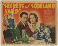 9k161 SECRETS OF SCOTLAND YARD TC 1944 does Stephanie Bachelor love a good man or a Nazi spy?