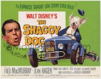 9k164 SHAGGY DOG TC R1967 Disney, Fred MacMurray in the funniest sheep dog story ever told!
