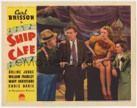 9k830 SHIP CAFE LC 1935 Carl Brisson was a sailor bold with a voice of gold, Arline Judge, Courtney