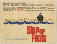 9k165 SHIP OF FOOLS TC 1965 Stanley Kramer's movie based on Katharine Anne Porter's book!