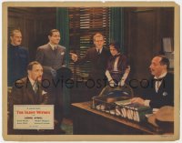9k835 SILENT WITNESS LC 1932 Lionel Atwill, Helen Mack, Bramwell Fletcher & others in office