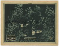 9k846 SKY RANGER chapter 14 LC 1921 June Caprice & George B. Seitz in tree-tops, Liquid Fire!