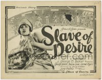 9k171 SLAVE OF DESIRE TC 1923 ultra rare silent fantasy starring sexy Carmel Myers, Balzac's story!