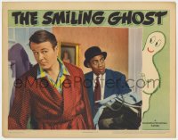 9k848 SMILING GHOST LC 1941 close up of Wayne Morris & Willie Best + cool cartoon border art, rare!
