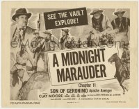9k175 SON OF GERONIMO chapter 11 TC 1952 Clayton Moore, Apache Avenger serial, A Midnight Marauder!