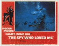 9k861 SPY WHO LOVED ME LC #8 1977 James Bond's cool Lotus Espirit car underwater by frogmen!