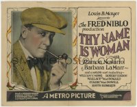 9k187 THY NAME IS WOMAN TC 1924 Ramon Novarro & Barbara La Marr as perfect lovers, Fred Niblo!