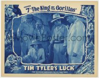 9k903 TIM TYLER'S LUCK chapter 7 LC 1937 Frances Robinson, Africa serial, The King of the Gorillas!
