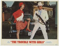 9k917 TROUBLE WITH GIRLS LC #1 1969 Elvis Presley & Marlyn Mason spoof Bonnie & Clyde characters!