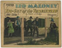 9k194 TWO-GUN OF THE TUMBLEWEED TC 1927 Leo Maloney tries to rescue sweetheart from bad guys, lost!