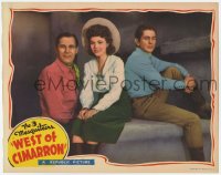9k954 WEST OF CIMARRON LC 1941 The Three Mesquiteers, Tom Tyler & Lois Collier!
