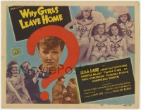 9k203 WHY GIRLS LEAVE HOME TC 1945 bad teen Lola Lane on question mark, sexy showgirls, rare!