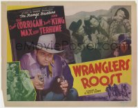 9k204 WRANGLER'S ROOST TC 1941 Ranger Busters Ray Crash Corrigan, Dusty King & Max Alibi Terhune!