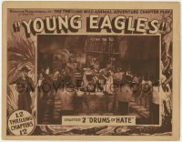 9k993 YOUNG EAGLES chapter 2 LC 1934 South America natives sacrificing man into pit, Drums of Hate!