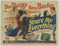 9k206 YOU'RE MY EVERYTHING TC 1949 full-length dancing Dan Dailey and Anne Baxter!