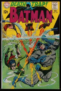 9m246 BATMAN #207 comic book December 1968 D.C. Comics, Death Trap!