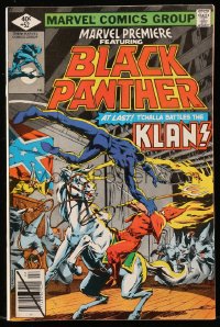 9m256 BLACK PANTHER #52 comic book February 1980 T'Challa battles the Klan, Journey Through the Past!